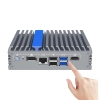 PC Fanless 4 x LAN, 4 x USB, DP/HDMI, 1 x COM Intel N100