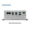 PC Fanless compact Intel® Celeron J3455avec 4xUSB, 4 x COM, 2 x LAN et 2 emplacements pour iDoor avec 4GB RAM