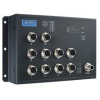 EN50155 Unmanaged Ethernet Switch with 10xGE (2bypass), 72-110 VDC