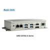 PC Fanless compact Intel® Celeron J3455avec 4xUSB, 4 x COM, 2 x LAN et 2 emplacements pour iDoor avec 4GB RAM