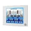 Ecran encastrable industriel 15", tactile, USB/série, VGA+DVI, 24VDC, IP65 face avant