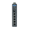 Switch ethernet Rail Din 5 ports 10/100/1000Mbps (4 PoE) + 1 SFP  non administrable -40 ~ 75 °C