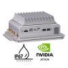 PC fanless Edge AI pour le transport équipé d'un processeur NVIDIA Jetson Xavier NX