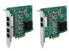 Carte ethernet PCIe 4 ports 10/100/1000Mbps