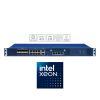 Serveur 1U compact Intel Xeon 6, x8 port GBE Fibre et x8 GbE