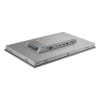 Ecran industriel 23,8" Full HD 16:9 dalle capacitive étanche en façade IP66, HDMI, DP, VGA