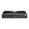 PC fanless IA embarqué Intel Core Ultra (série 3) x6 COM, x4 ports LAN GB et CANBus 2.0