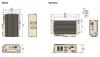 Fanless PC with Intel Processor x7433RE, x2 HDMI 4K, x2 LAN, x4 USB, GPIO and iDoor extension