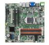Carte mère industrielle, LGA1155 mATX VGA/DVI/HDMI/eSATA/PCIe 16 x1/Q77