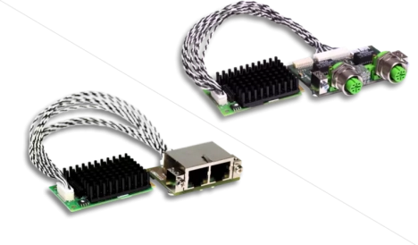 PC card without heat sink Mini PCI Express - Real-Time Ethernet