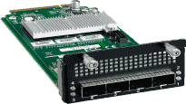 Carte Mezzanine réseau, 4 ports GbE module by SFP w/ latch