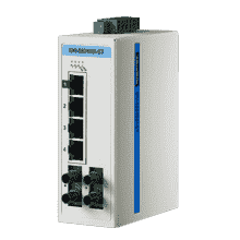 Switch industriel avec protocole automatisme, ProView,4+2SMF 10/100Mbps Switch w/ST,-40~75?