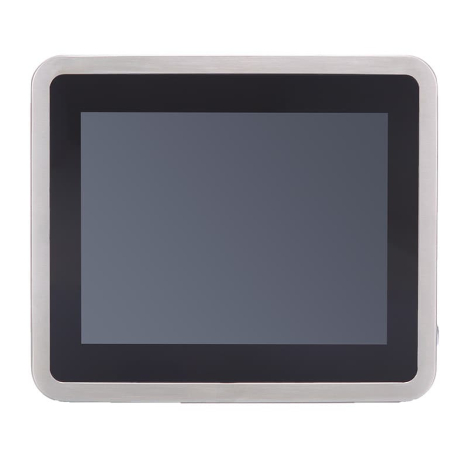 10.4" IP66 & IP69K Stainless Steel Touch Panel Computer with flat resistive touch w/Intel Pentium N3060 onboard XGA 350 nits LCD
