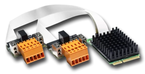 2-channel PC card Mini PCI Express - DeviceNet/DeviceNe