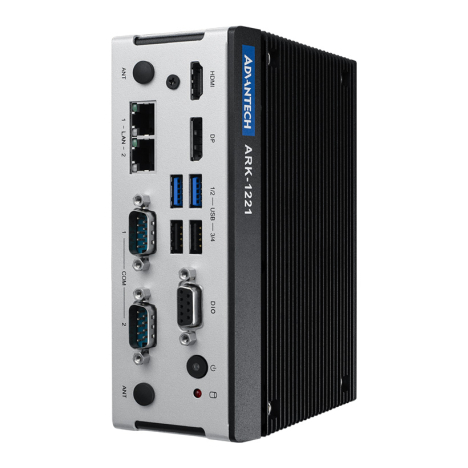 PC fanless embarqué Intel Atom x6413E avec 2x GbE et HDMI