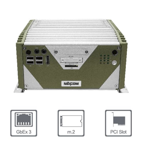 8th Generation Intel® CoreTM i7/i5/i3 LGA Fanless System computer Expansion