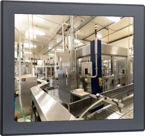 17" IP65 Industrial 4:3 SXGA LCD Flush Touch Monitor