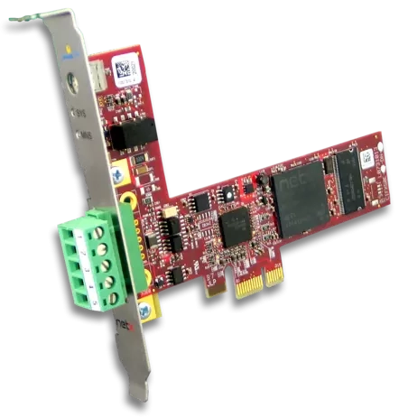 DeviceNet PCIe card