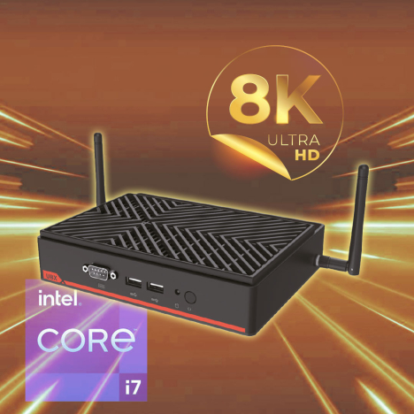 Ultra-Compact Mini-PC 8K UHD Intel Core I7