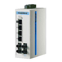 Switch industriel avec protocole automatisme, ProView,4+2MMF 10/100Mbps Switch w/ST,-40~75?