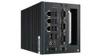 Compact Embedded Edge Controller with 10th Gen Intel CPU, with up to 3 x PCIe/PCI slots, 1 x M.2 B key, 1 x mPCIe + 2 x 2.5" SSD