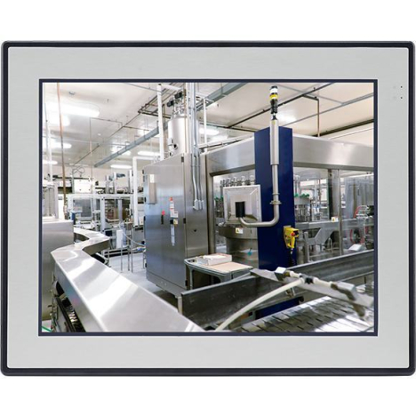 15" TFT XGA 4:3 Flush Panel PC with Intel® Celeron® J3455, 1.50GHz, Touch Screen, 4GB DDR3L, 4 x USB, 3 x COM