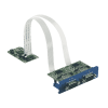 Module iDoor de communication et d'acquisition de données, OXPCIe-952 UART, Isolated RS-422/485, DB9 x 2
