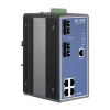 Switch industriel, 4+2 100FX Port S.M. Managed Switch(Wide Temp.)