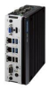 Intel 11th gen Core™ i processor with Triple LAN/ Quadruple COM Din-Rail Fanless Box PC