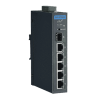 4GE PoE+1G+1G SFP, Unmanaged Ethernet Switch, IEEE802.3af/at, 24~48VDC(BE version),  48V~53VDC(AE Version), -40~75℃