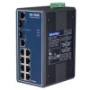 Switch industriel, 8-port 10/100Mbps + 2-port SFP combo GbE switch