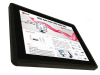 12.1" capacitive touch screen