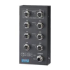 Switch pour application ferroviaire, EN50155 8xM12 Unmanaged Switch w/ auto bypass.