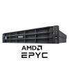Compact 2U High Performance Edge Server with dual AMD® EPYC™ Embedded 9005/9004 Series Server Processors