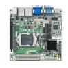 Carte mère industrielle, miniITX LGA1150 VGA/LVDS/DP/HDMI/PCIe/2GbE,RoHS