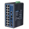 Switch industriel, 16+2G Combo Ports Ind. Managed GbE Switch