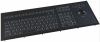 Industrial backlighted keyboard IP65, Panel Mount, 106 keys, Trackball, USB, Ge Layout QWERTZ IEC-60945