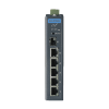 4GE PoE+1G+1G SFP, Unmanaged Ethernet Switch, IEEE802.3af/at, 24~48VDC(BE version),  48V~53VDC(AE Version), -40~75℃