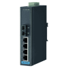 Switch industriel, 4-port 10/100M+1 Fiber unmanaged Ethernet switch