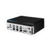 Intel® Core Ultra U series processor with thee LAN, four COM, HDMI, DP, GbE, GPIO, Remote Switch, USB x 6