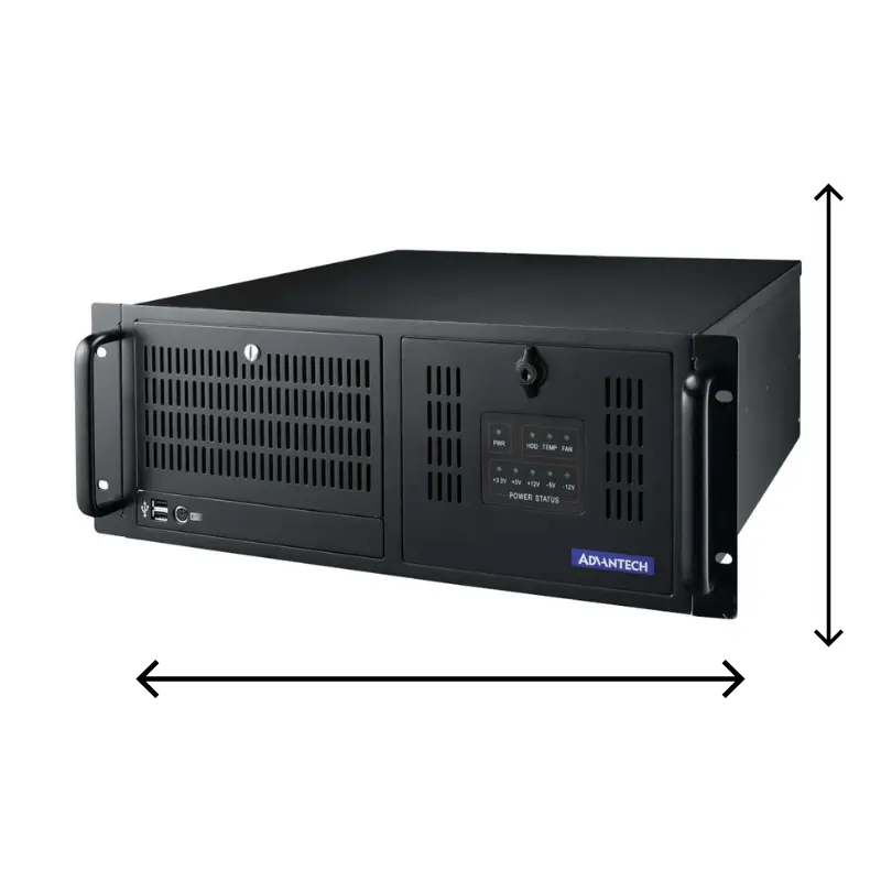 Format de votre PC industriel rackable