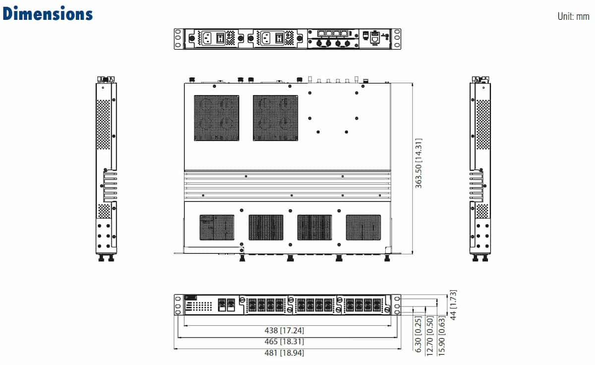 EKI-8528-4XF schéma