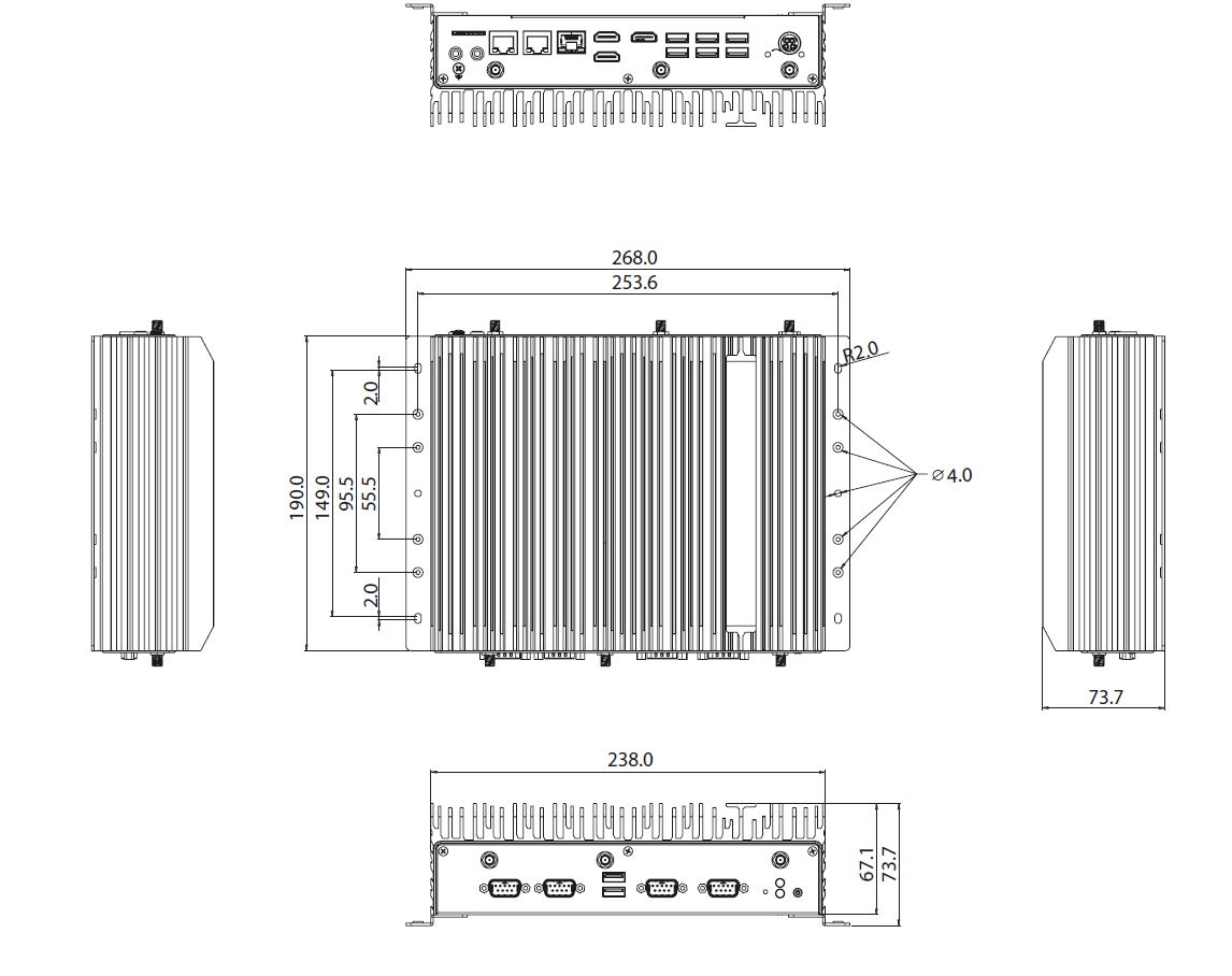NDiS B561 PoE schema