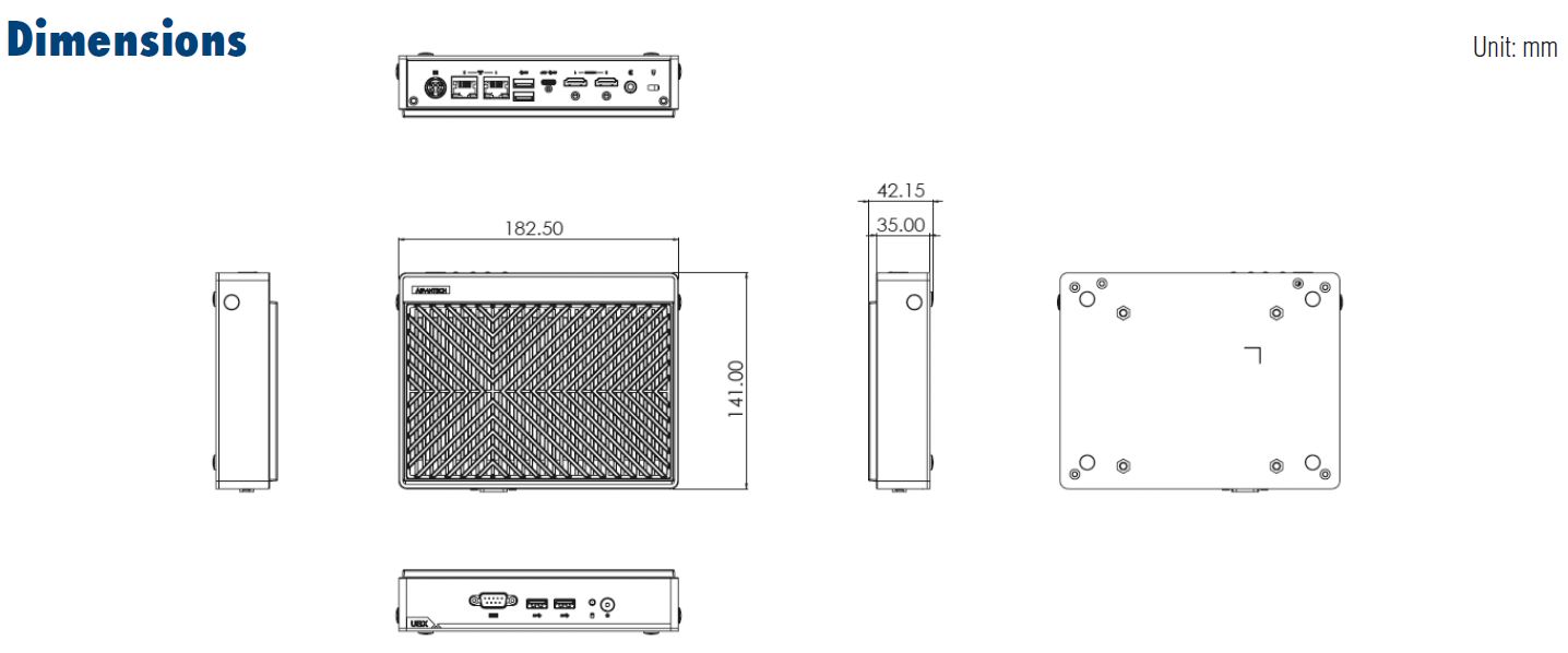 Schema UBX Celeron