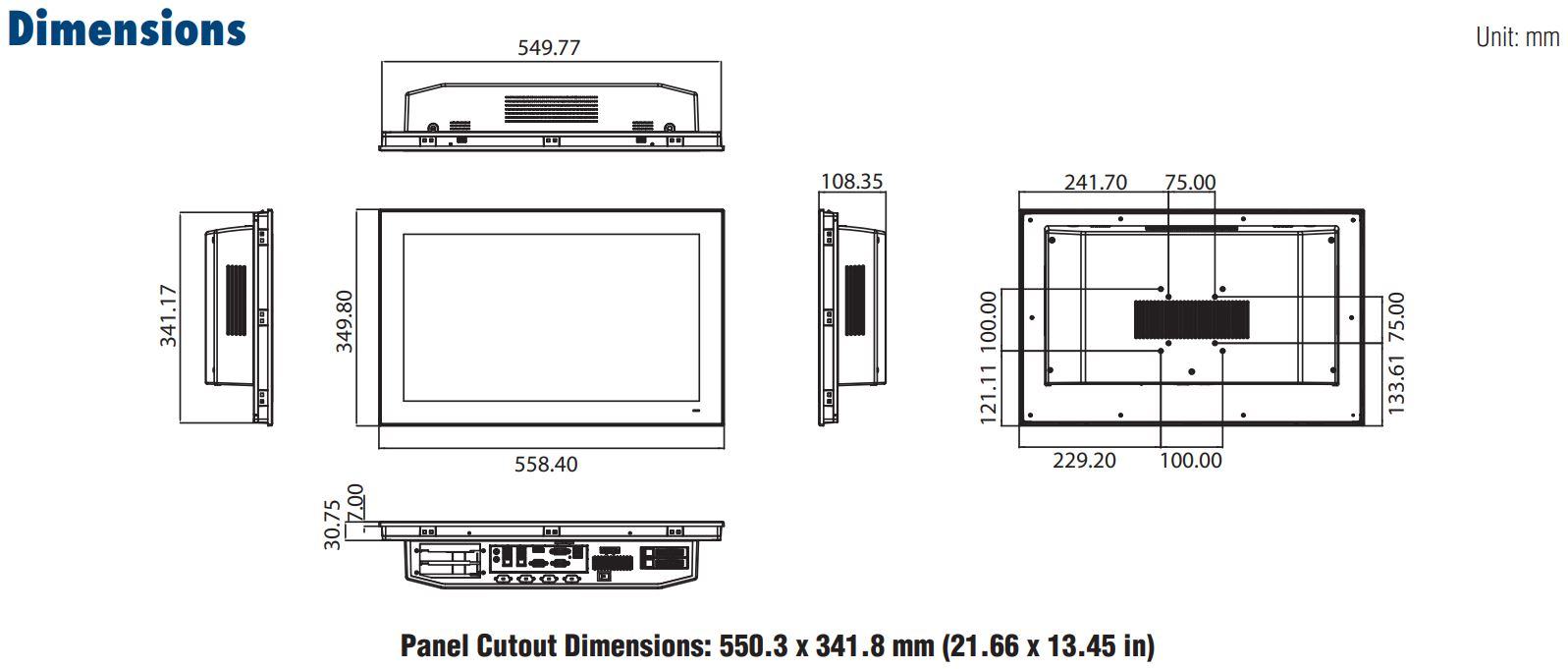 Schéma PANEL PC 21 config