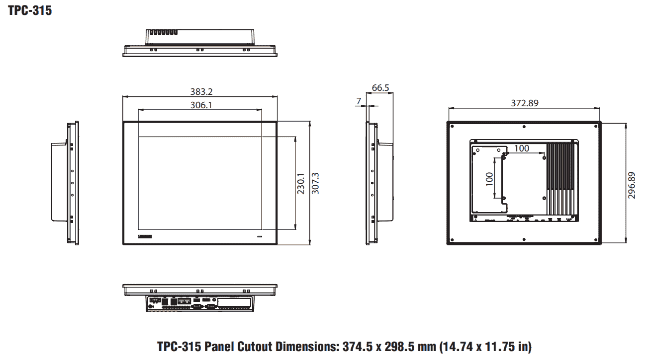 Schema TPC-315
