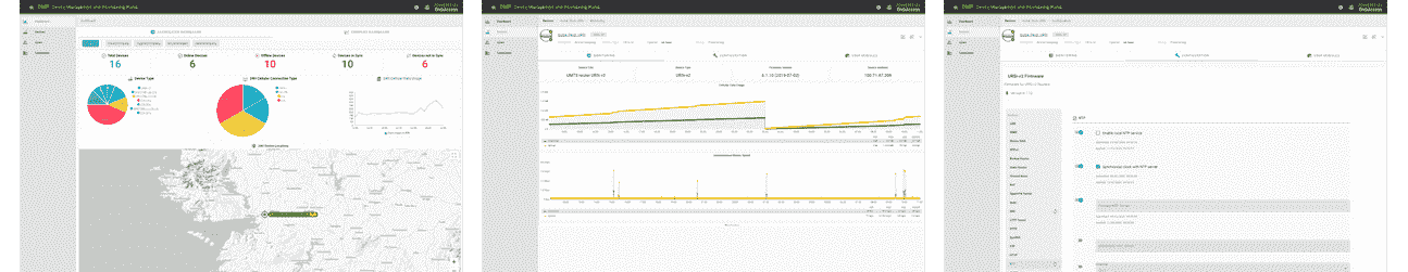 Impression d'écran du logiciel WebAccess/DMP