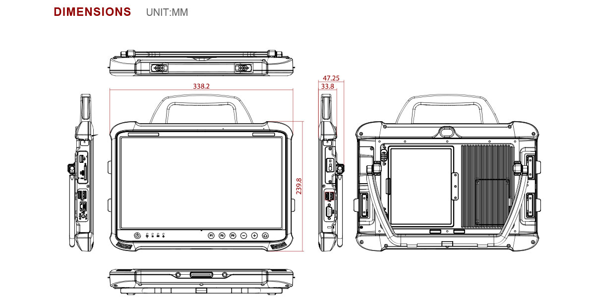 Schema M133TG 