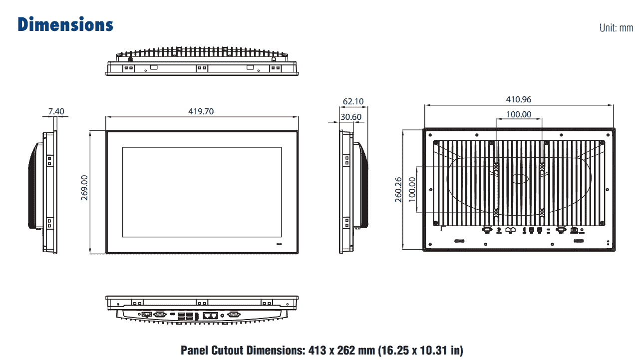 PANEL PC PPC-315W TGL