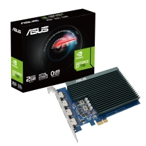 Carte graphique NVIDIA GT 730, 2Go GDDR5, 4 x HDMI, PCIe 2.0 refroidissement passif
